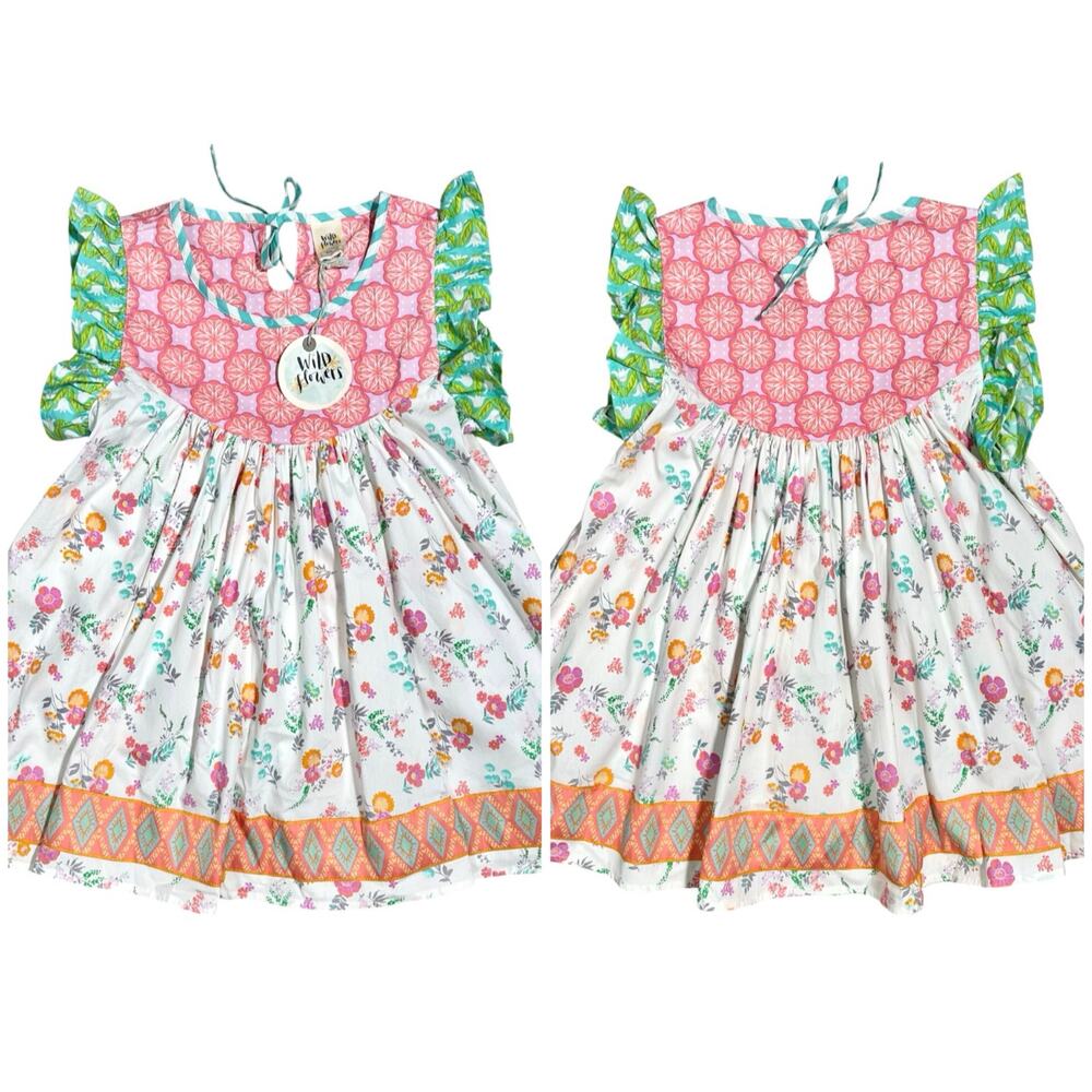 Wildflower | Girl | La La Land Free Spirit Emery Sleeveless Floral Dress | Sz 12